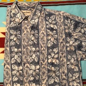 Blue Hawaiian shirt